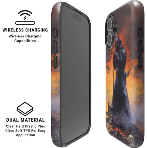 Death Dealer by Frazetta iPhone 16 Magsafe Impact Case
